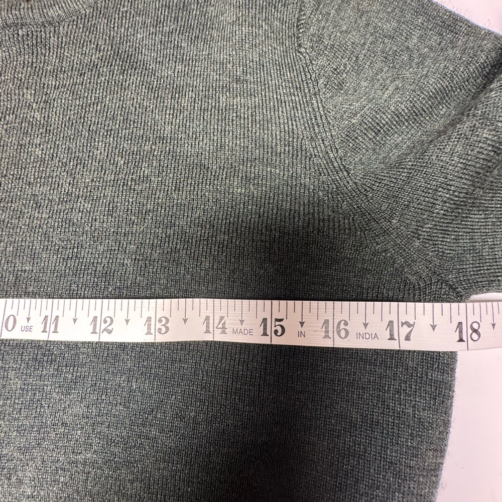 Vintage‎ Carole Little Merino Wool Sweater in Deep Green - Picture 4 of 5